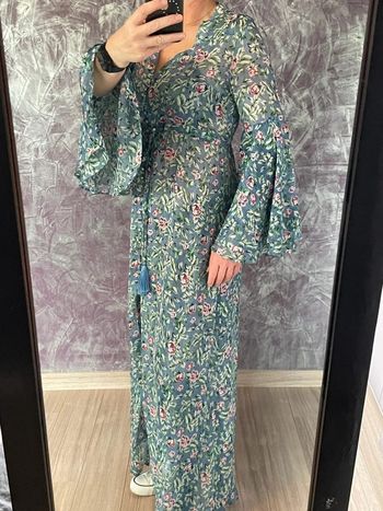 Superbe robe ultra longue fleurie