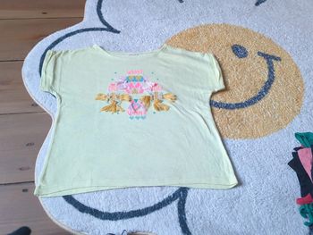 T-shirt jaune bohème tao 6 ans