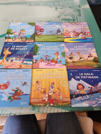 Lot de 9 livres mc do esprit sportif 