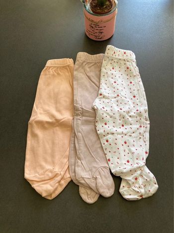 Lot ensemble vêtement nuit bébé fille pyjama 12 mois