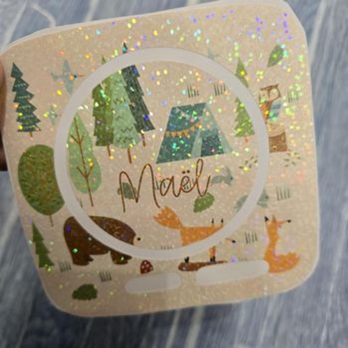 stickers tonies 2 animaux de la forêt - photo numéro 2