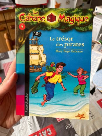 Livre la cabane magique le trésor des pirates