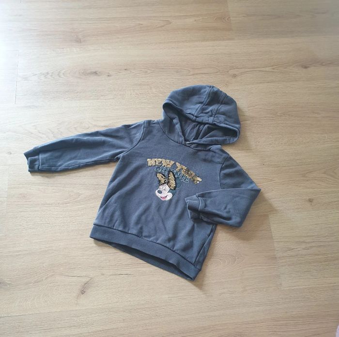 🩷 Sweat a capuche Disney Minnie 5 ans #emyfleury_5ansfille
