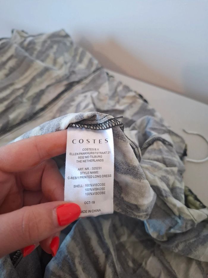 Robe longue chic boutonnée Costes taille S 36 - photo numéro 13