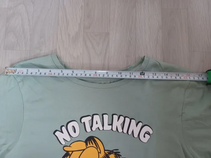 t-shirt pyjamas femme garfield primark vert - photo numéro 8