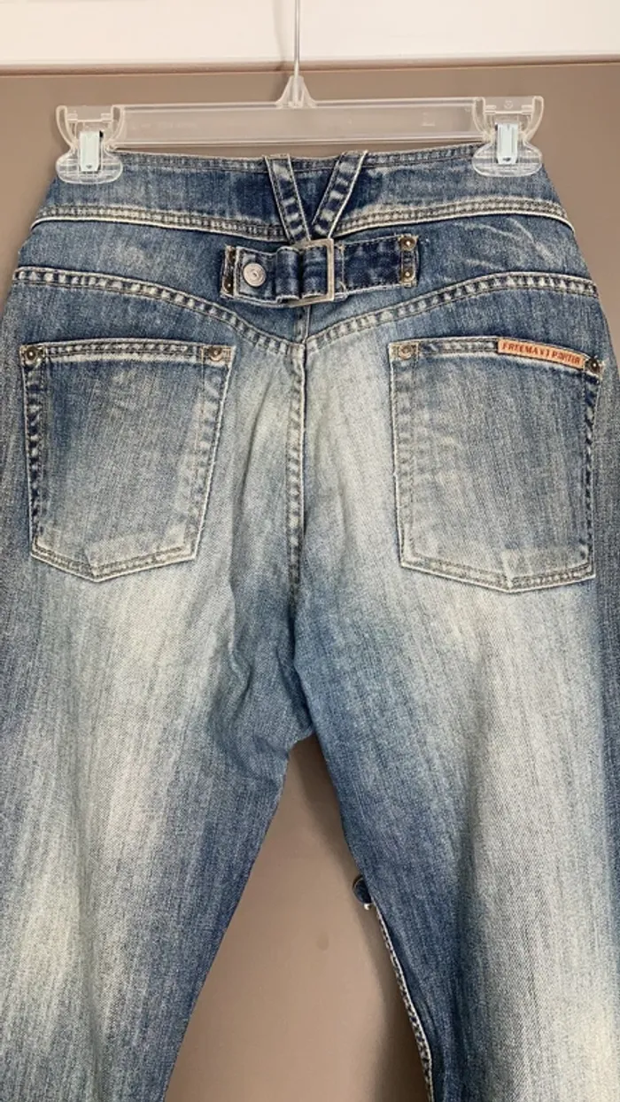 jean homme bleu clair us 33/fr 42 Freeman T.Porter - photo numéro 6