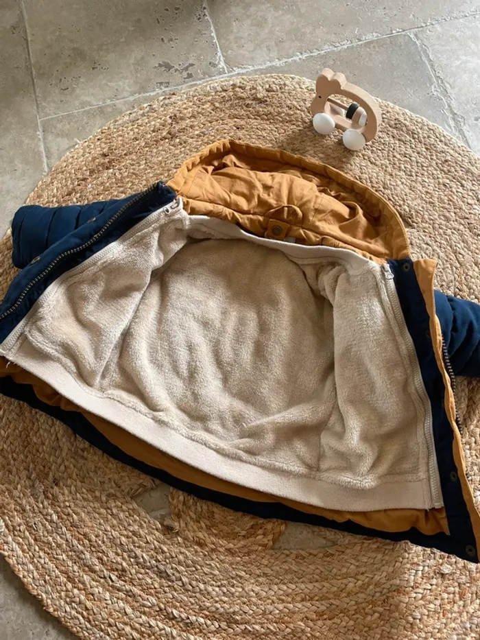 Manteau chaud amovible 12 mois - photo numéro 3