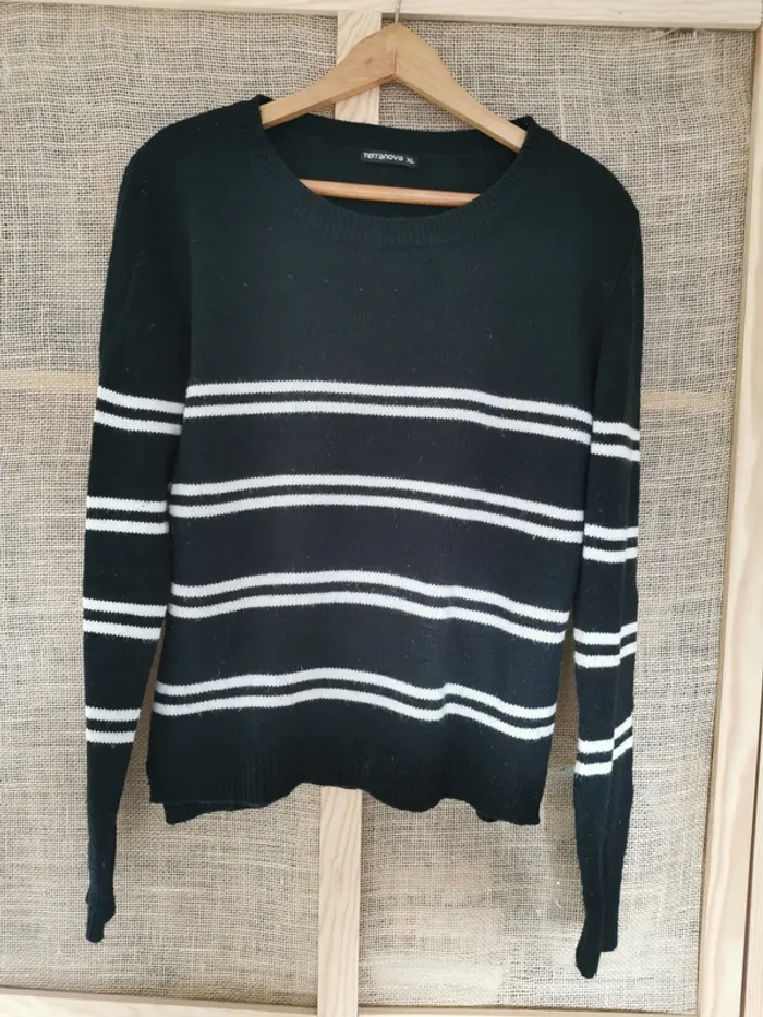 Pull rayé