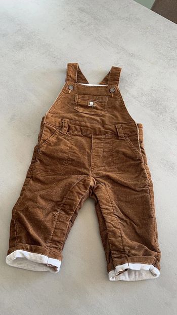 Salopette marron obaibi
