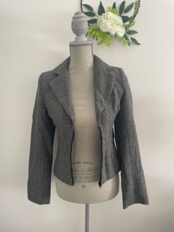 🌸 Blazer /veste grise tally Weijl taille 34🌸