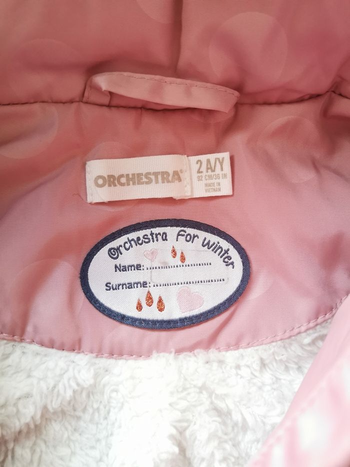 Doudoune rose pâle à pois Orchestra 2 Ans - photo numéro 9