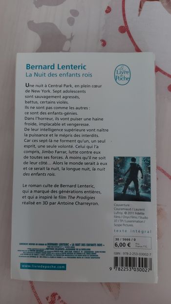 Livre La nuit des enfants rois