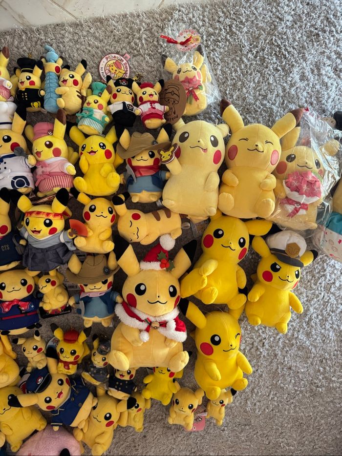 Peluche Pikachu rare Officiel Japon - photo numéro 5