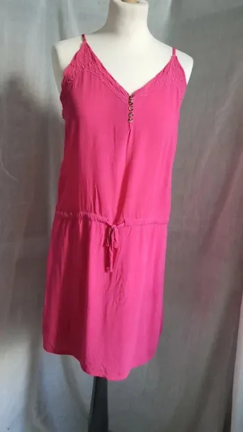 Robe rose fuchsia "Bonobo" Taille L