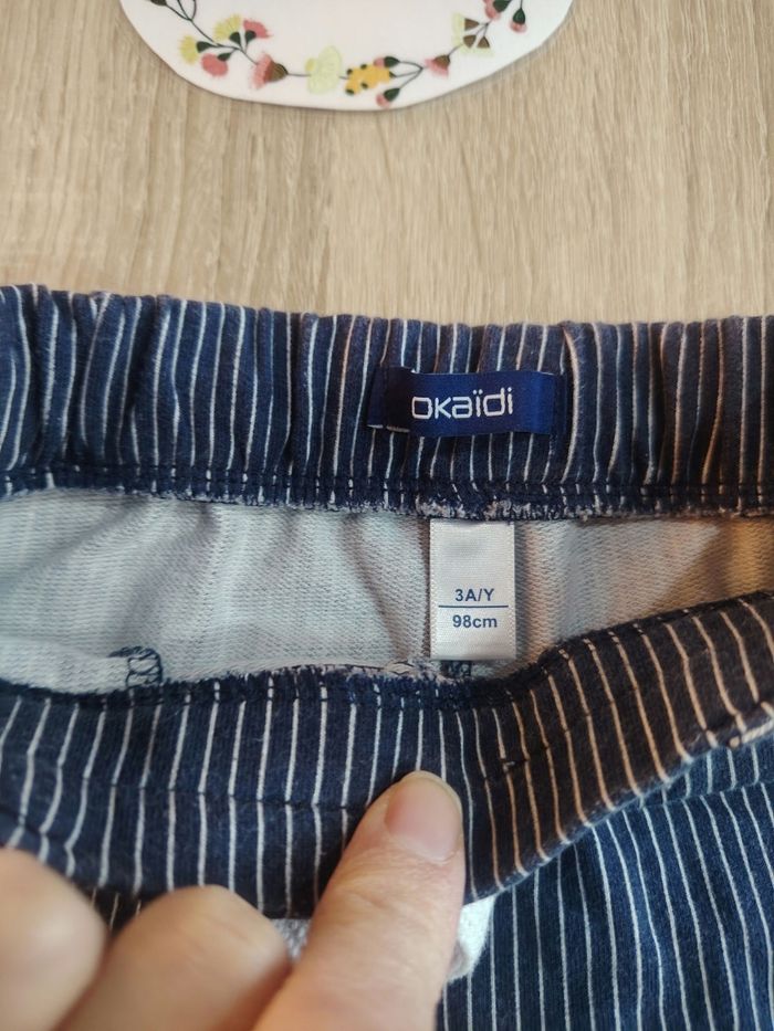 Short fille en coton 3ans okaidi tbe - photo numéro 4