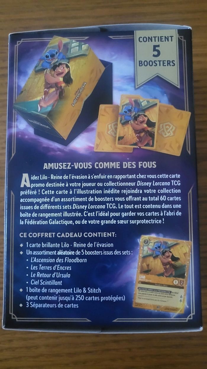 Coffret Lorcana  Lilo et Stich - photo numéro 2