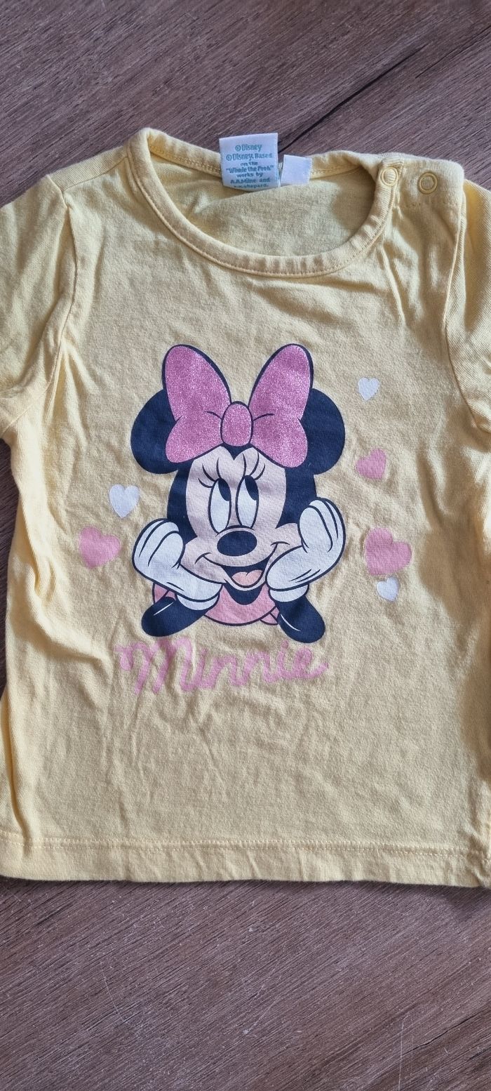 T-shirt ML Disney 9 mois - photo numéro 2