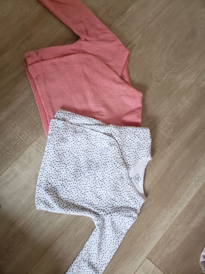 Lot de gilets en velours