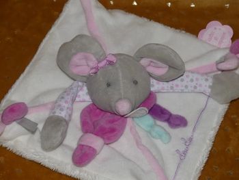Doudou plat souris Pearly Doudou et compagnie 🐭parfait état