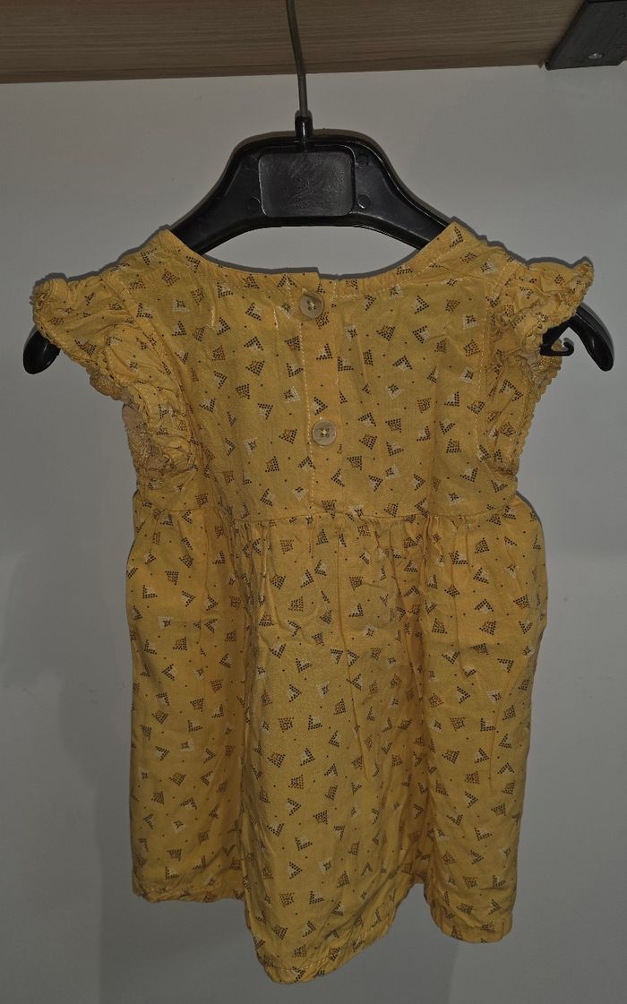 Robe MC jaune 6 mois - photo numéro 2