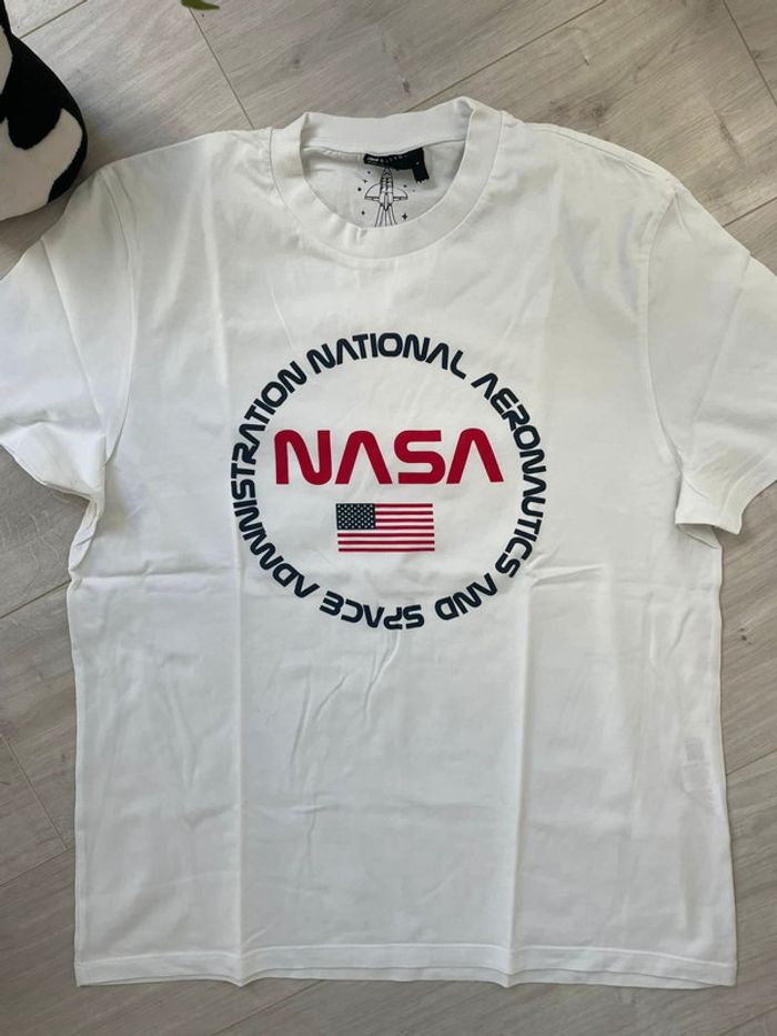 T-shirt blanc NASA Asos - photo numéro 2