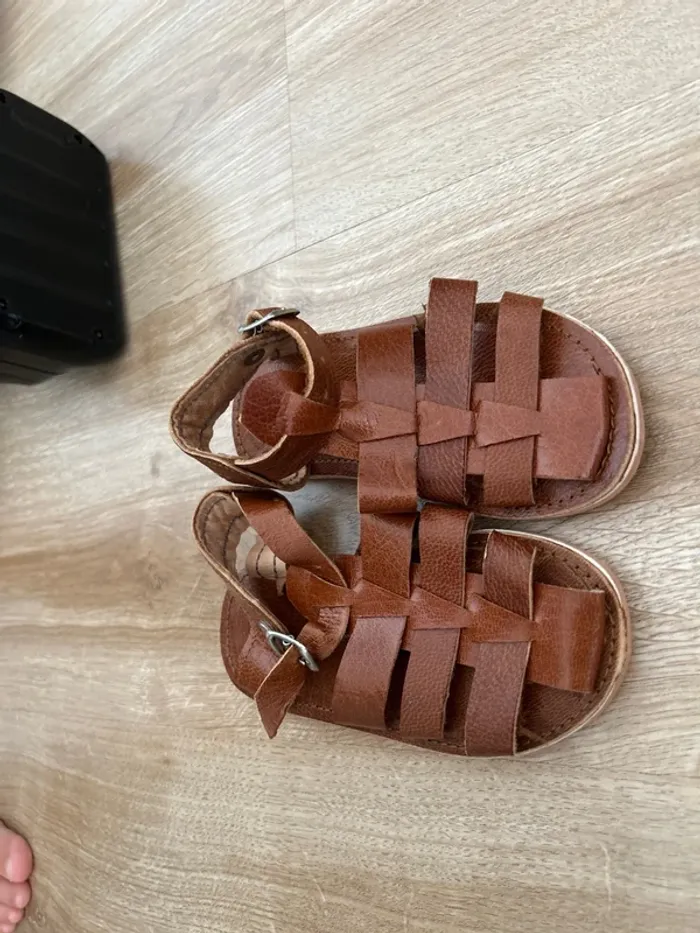 Sandales cuir