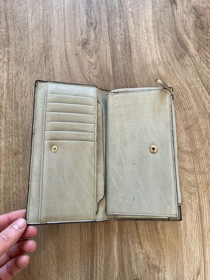 Portefeuille Camel moutarde pour femme Parfois état satisfaisant - photo numéro 5