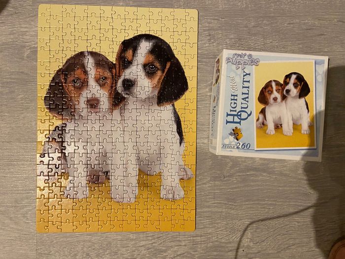 Puzzle chiots 260 pièces