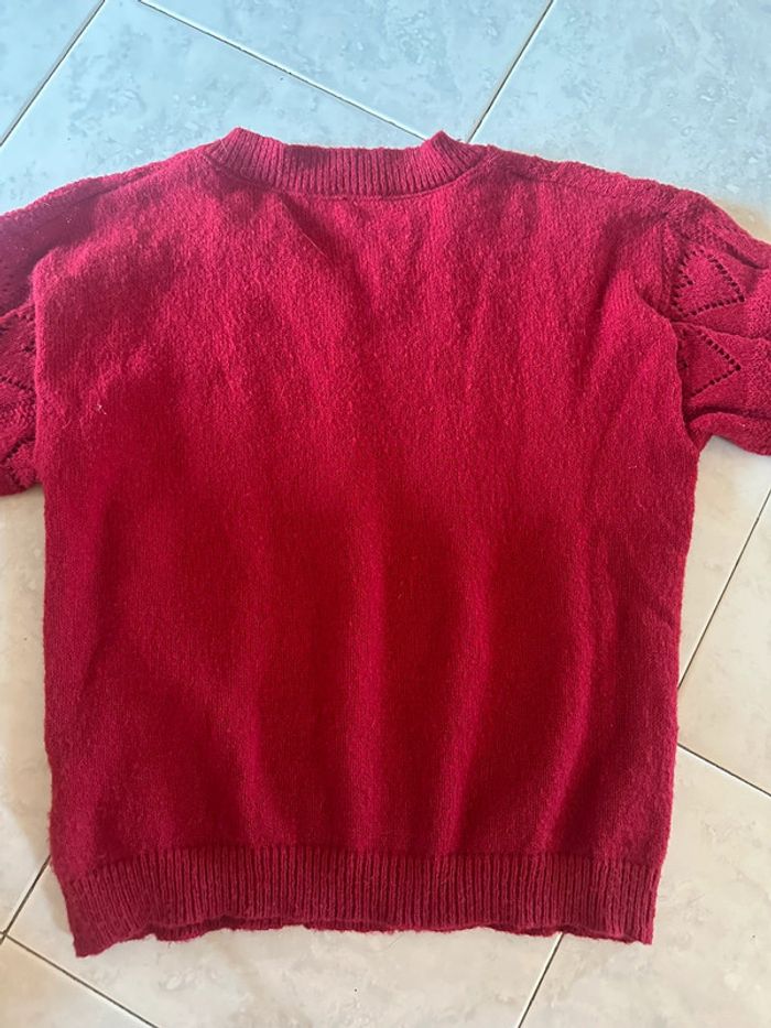 Pull rouge femme - photo numéro 4