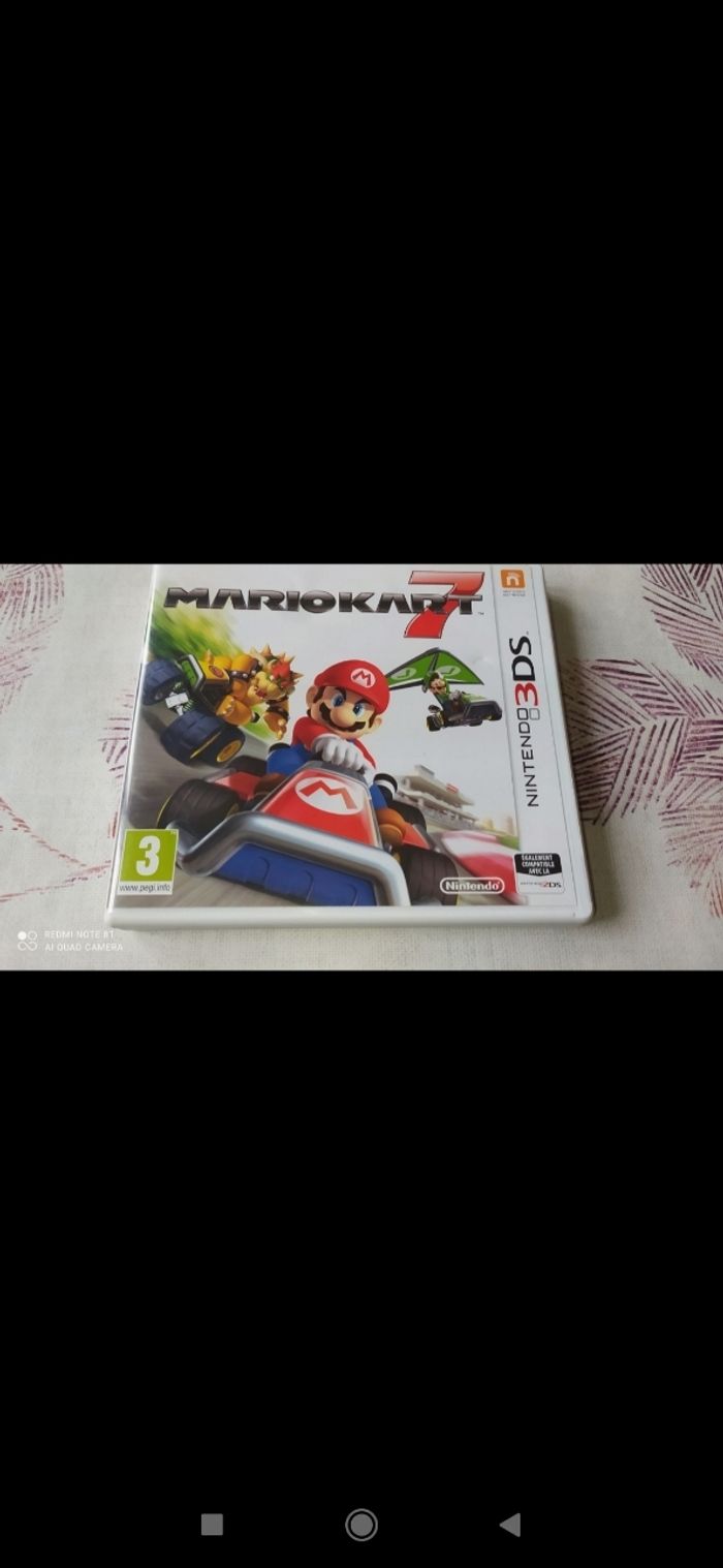 Jeu Nintendo 3DS Mario kart 7 - photo numéro 1