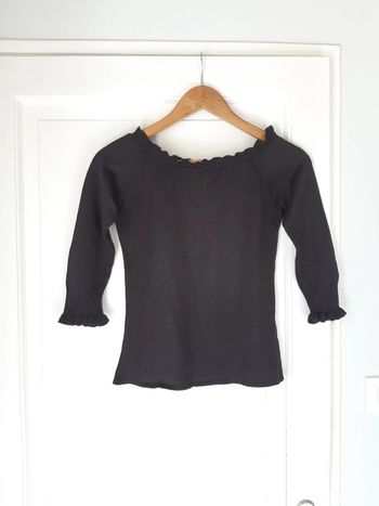 Pull fin manches 3/4