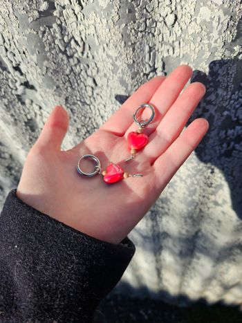 Boucles d'oreilles céramique