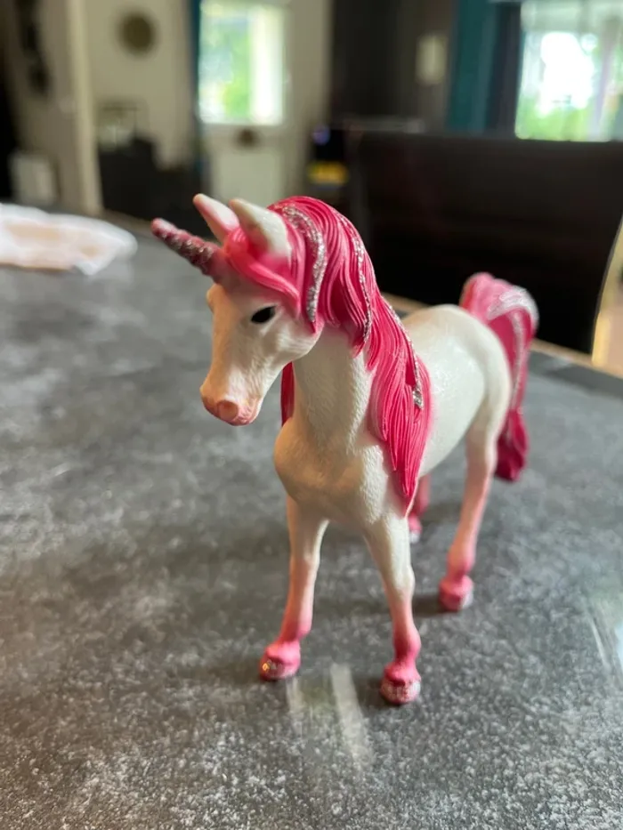 Licorne jument mandala rose schleich - photo numéro 6