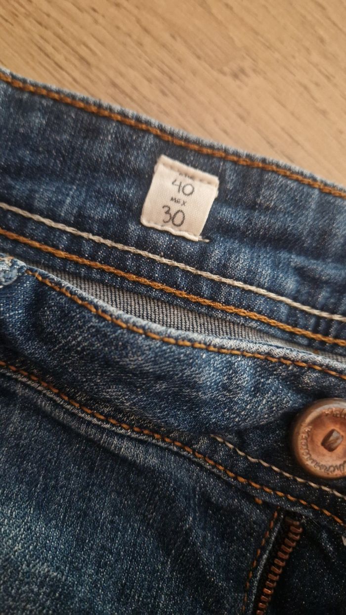 Short en jean femme taille l - photo numéro 3