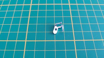 Poignée intérieur porte droite miniature Burago Bburago Volkswagen Beetle 1955 1/18 1/18e #C59