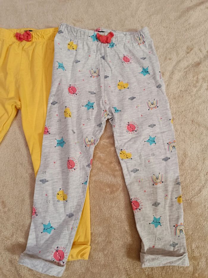 Lot pantalons été 92 cm - photo numéro 2