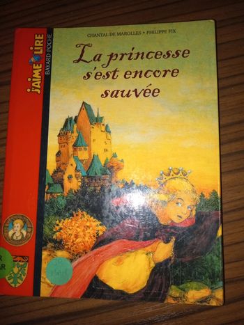 J'aime lire : la princesse s'est encore sauvée