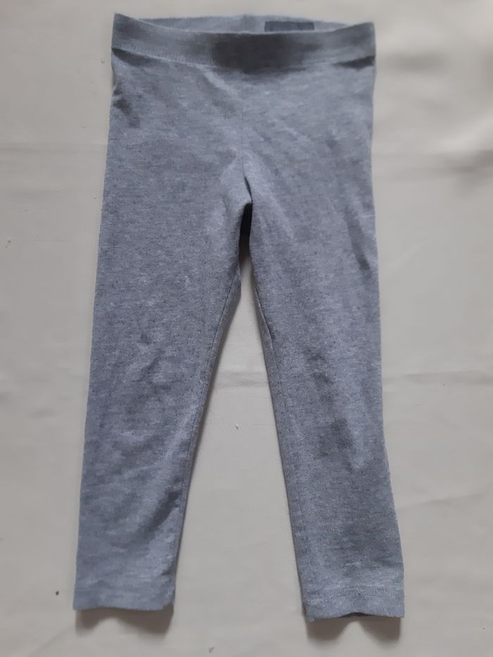 legging long gris fille - Kiabi - 3 ans - photo numéro 2