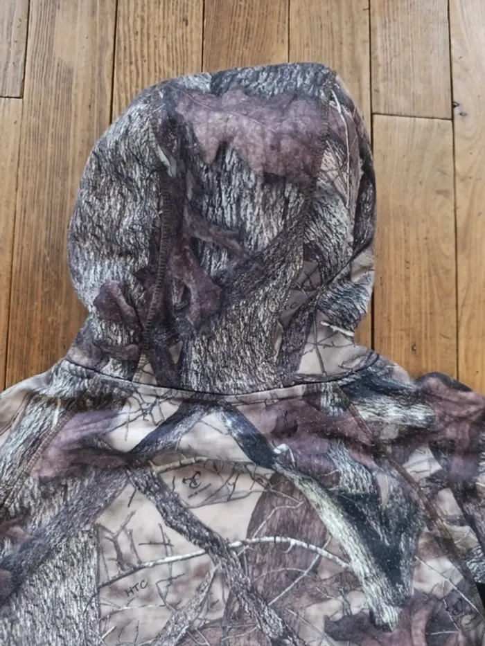Sweat à capuche camo Realtree bass pro Shops johnny morris M - photo numéro 7