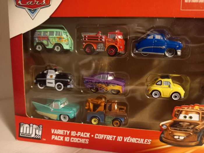 Cars mini pack 10 flash doré - photo numéro 3