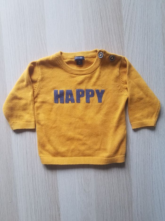 Pull 3 mois mixte