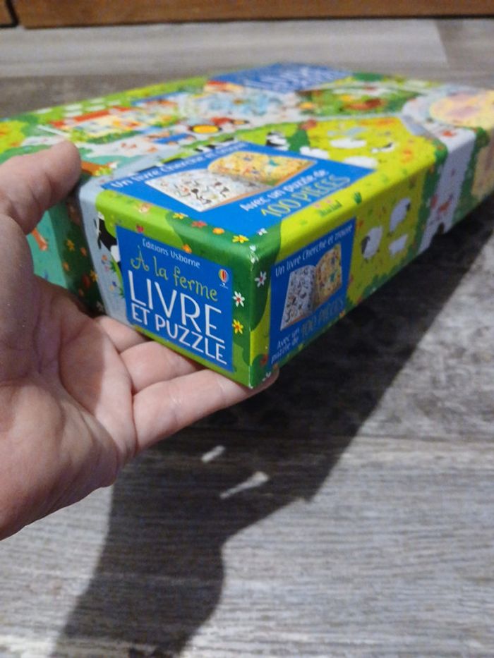 A la ferme livre et puzzle - photo numéro 6