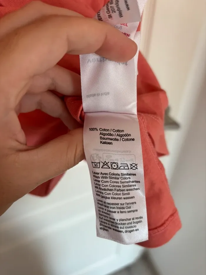 Chemise de nuit corail grossesse et allaitement vertbaudet taille 34/36 - photo numéro 8