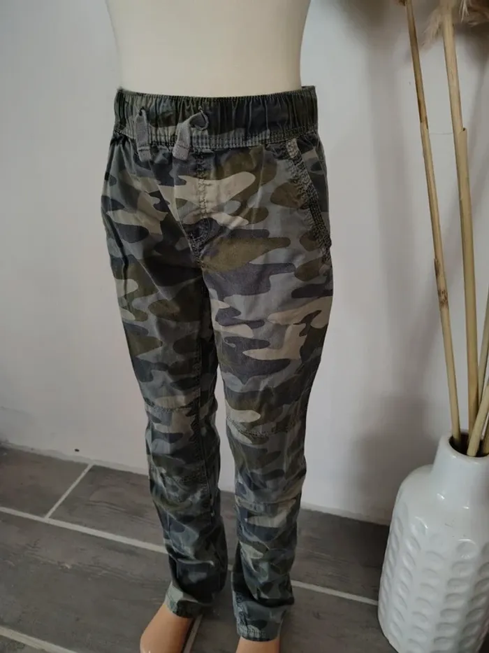 Pantalon militaire garçon 🧑 10 ans - photo numéro 2