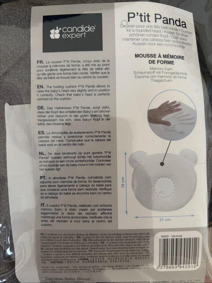 Oreiller bébé - photo numéro 2