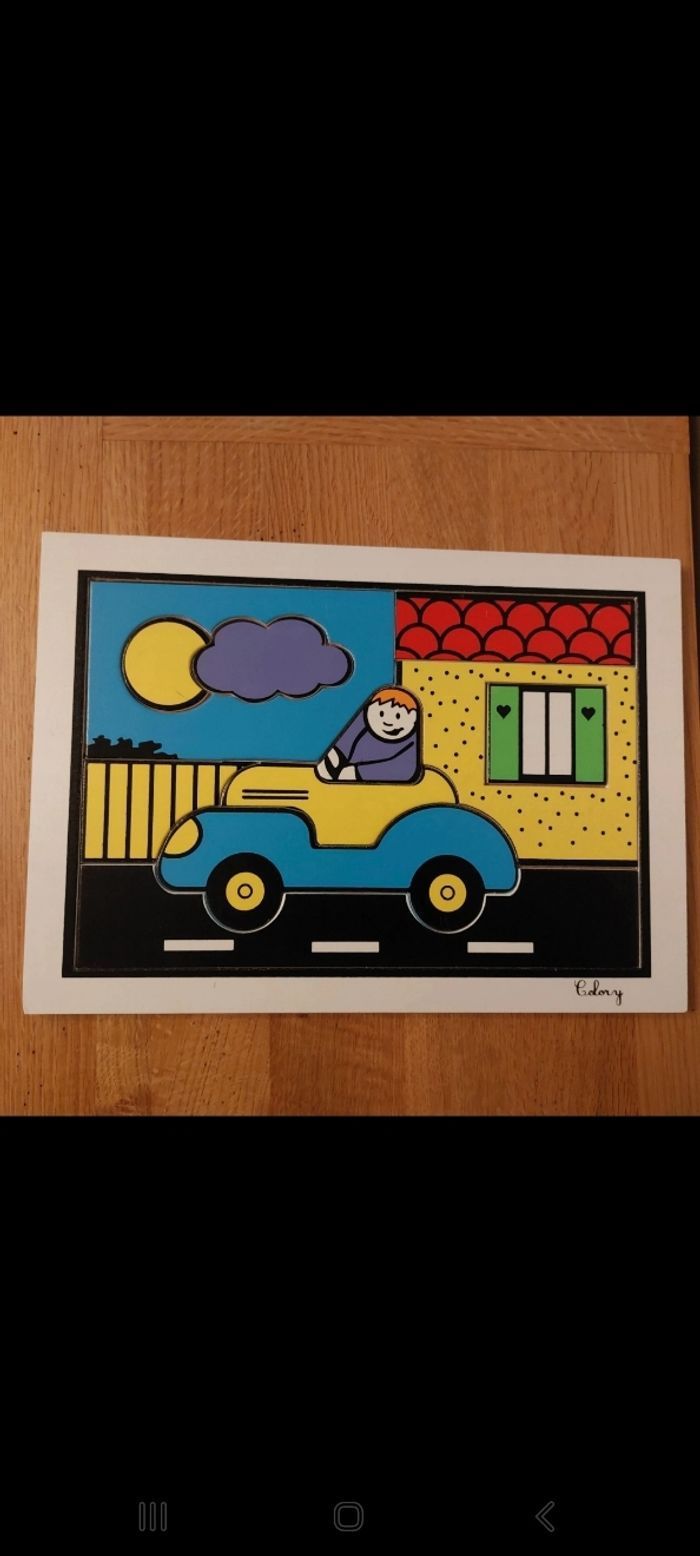 Puzzle voiture 11 pièces - Colory - photo numéro 3