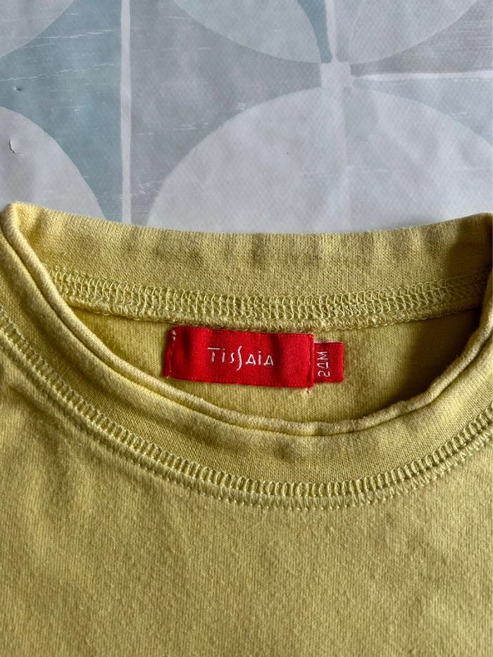 T shirt garçon 2 ans - tissaia - en très bon état - photo numéro 3
