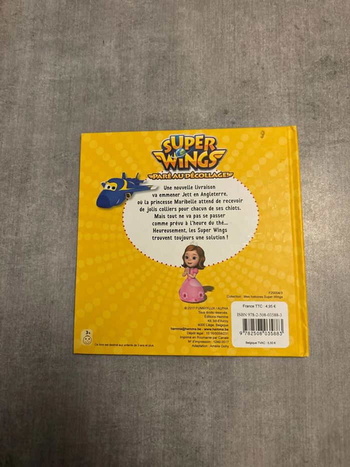 Livre Super Wings, les petits chiens de son altesse - photo numéro 3
