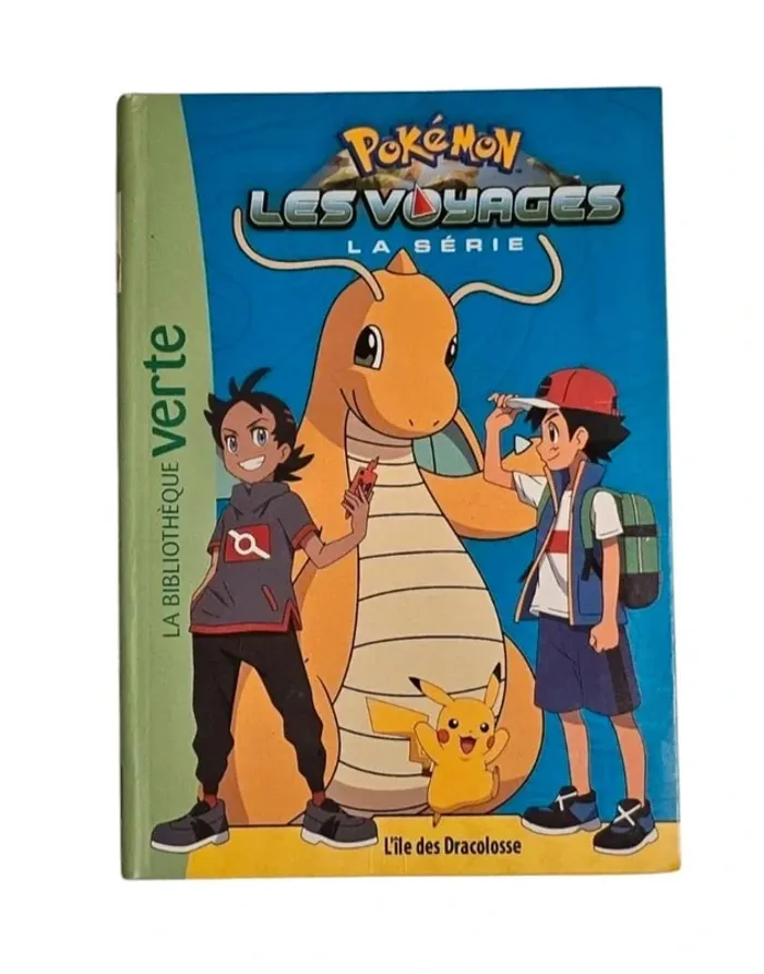 Livre Pokémon L'île des Dracolosse série Les Voyages