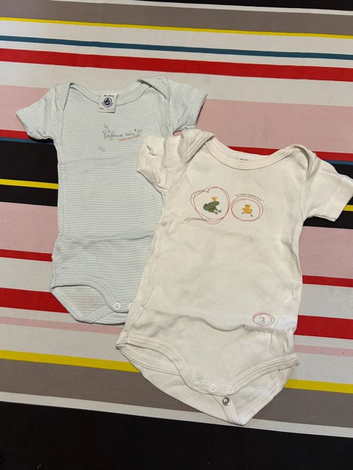 Lot 9 bodies manche courte 3 mois - photo numéro 5